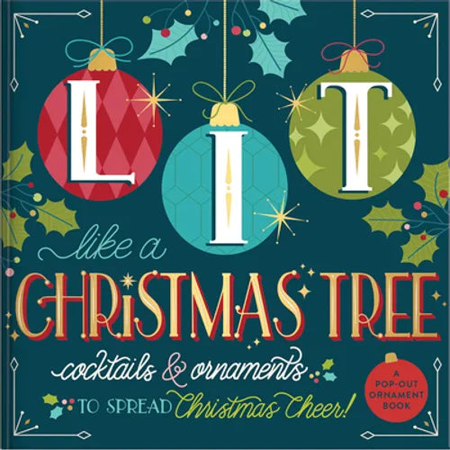 Lit Like a Christmas Tree Ornament Book - Board Book