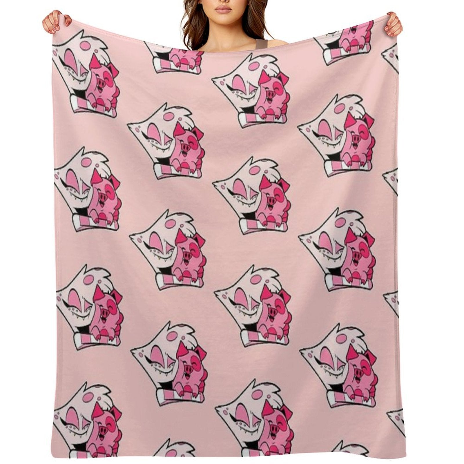 Angel Dust And Fat Nuggets Throw Blanket