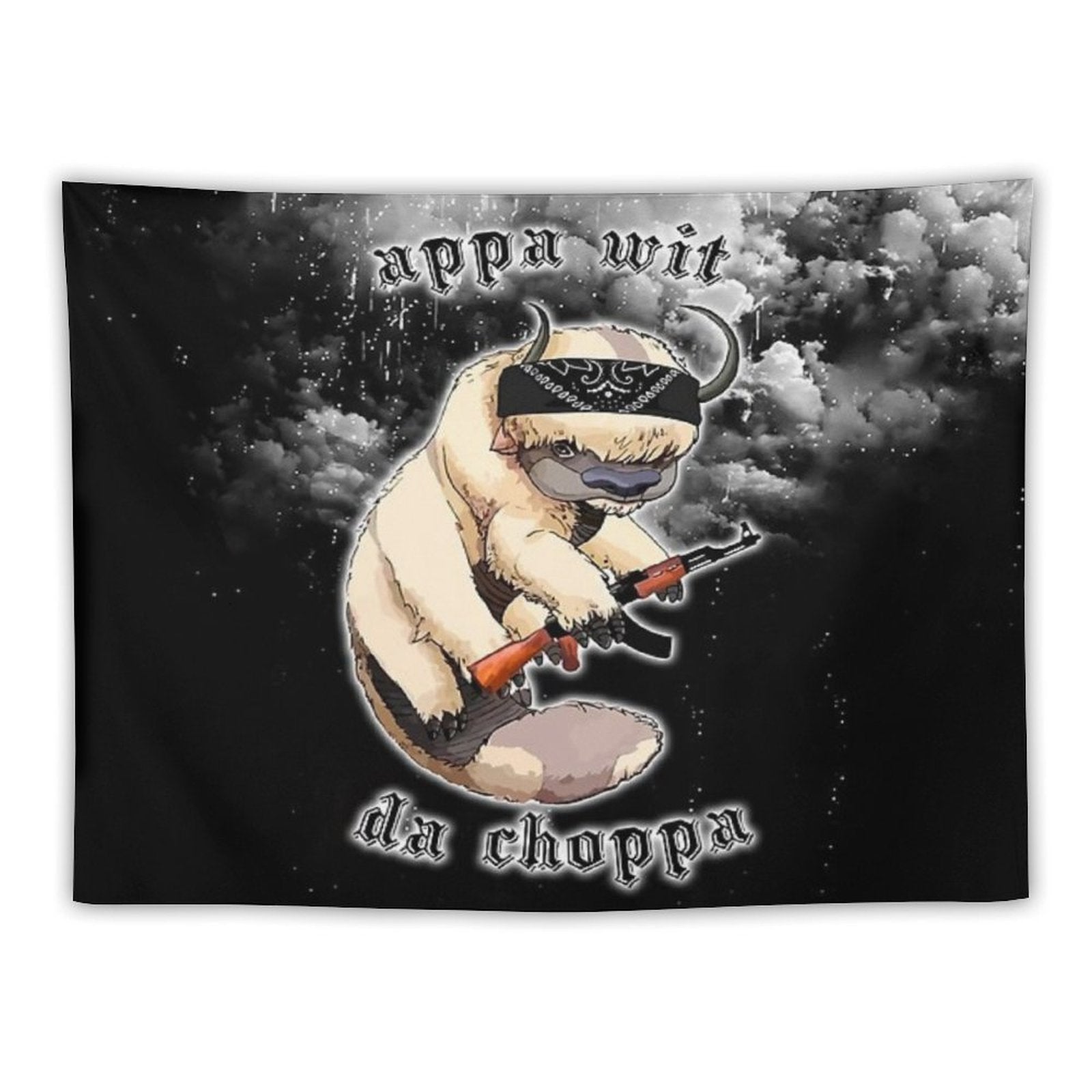 Appa Wit Da Choppa Tapestry