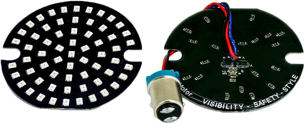 Cyron AC1157PFR - Led Turn Signal Inserts 3&amp;quot; 1157 Red