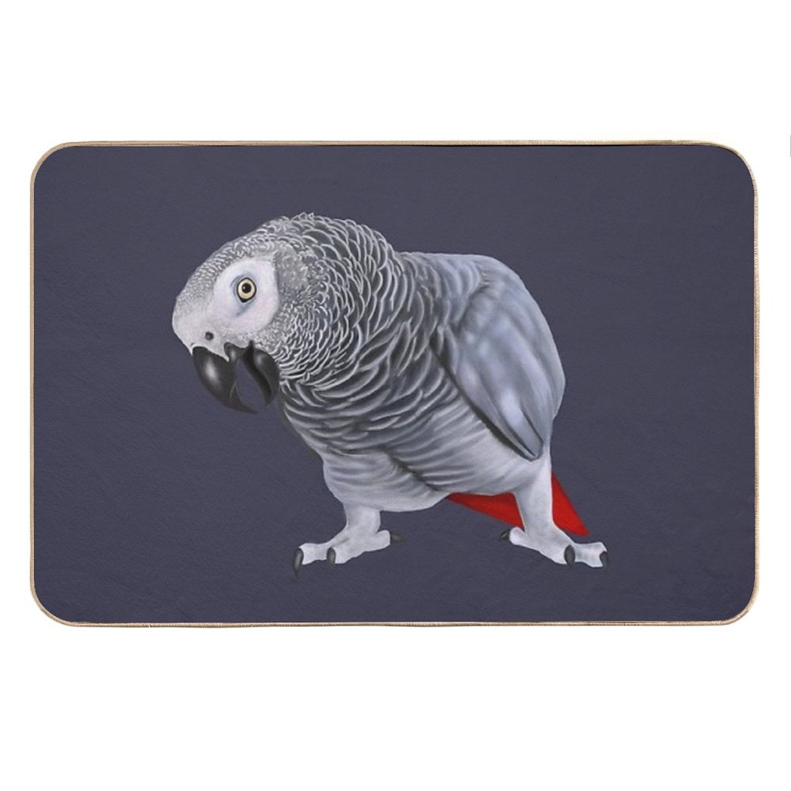 African Grey Parrot Bath Mat