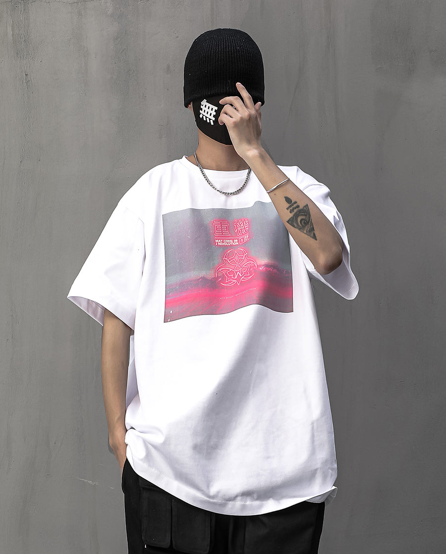 HiT19 Atom Bomb Faded Tee