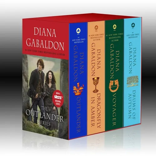 Outlander Boxed Set: Outlander, Dragonfly in Amber, Voyager, Drums of Autumn - Boxed Set