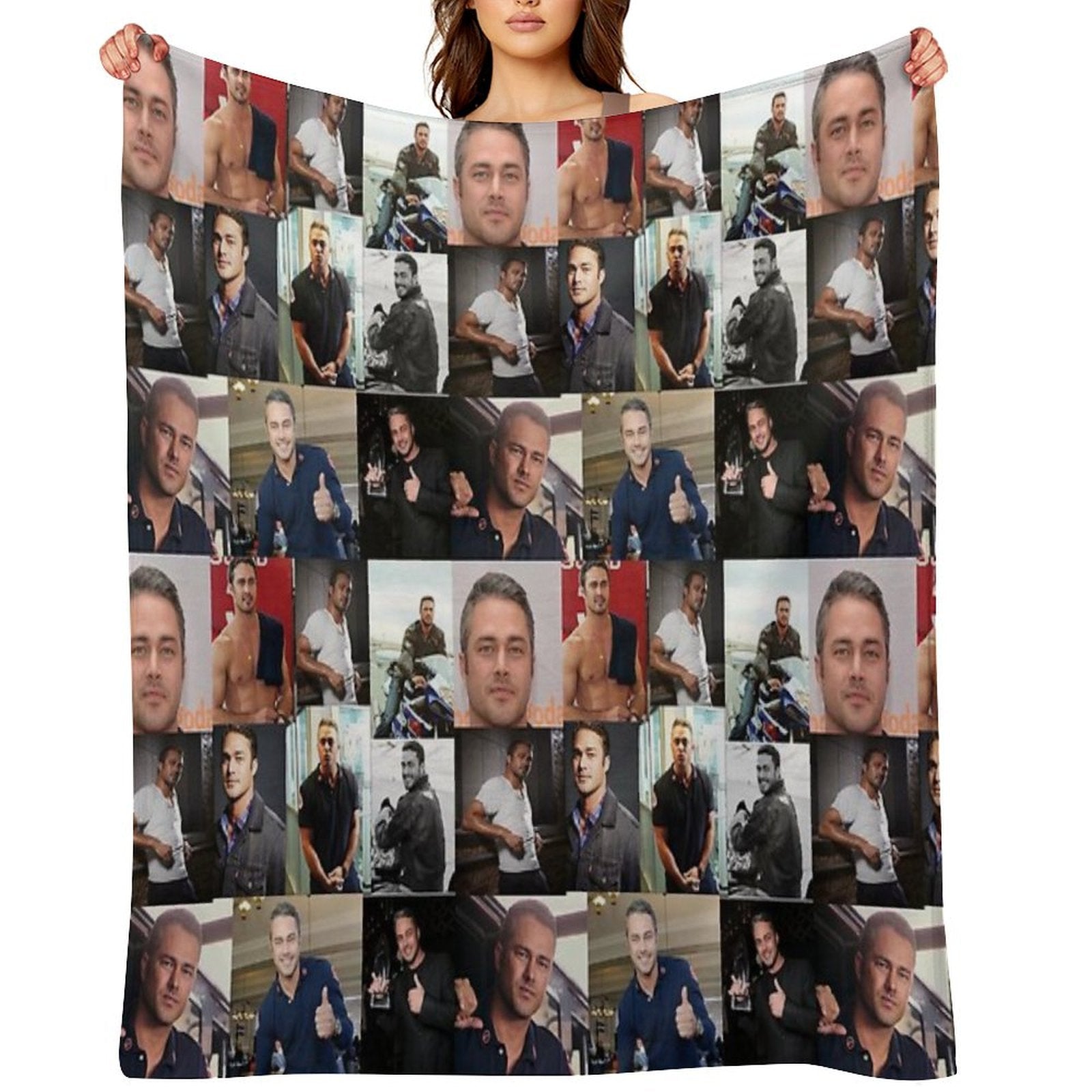 Taylor Kinney Or Kelly Severide Throw Blanket