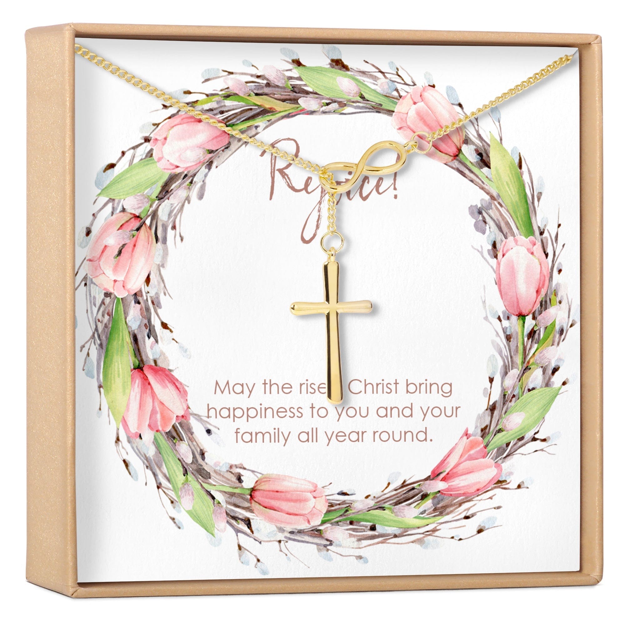 Easter Cross Necklace
