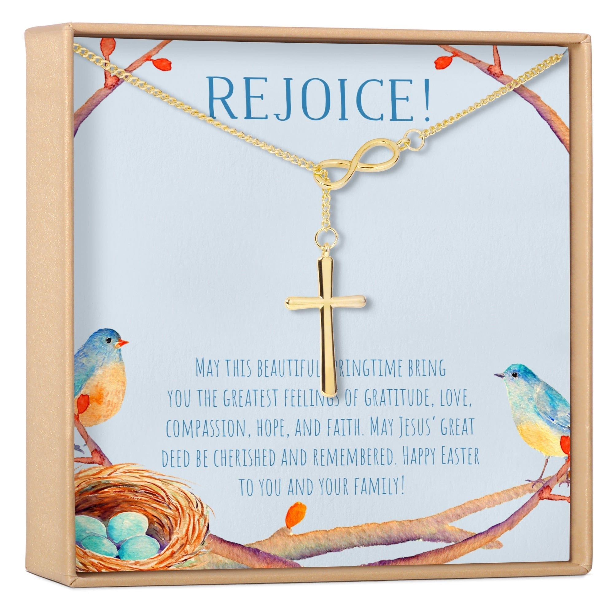 Easter Cross Necklace