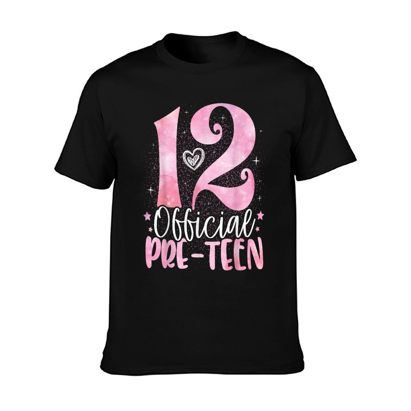 12 Official Pre-Teen 12th Birthday Girl 12 Year Old T-Shirt