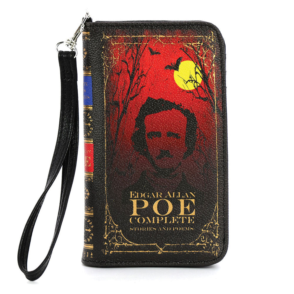 Edgar Allan Poe Book Wallet Wristlet