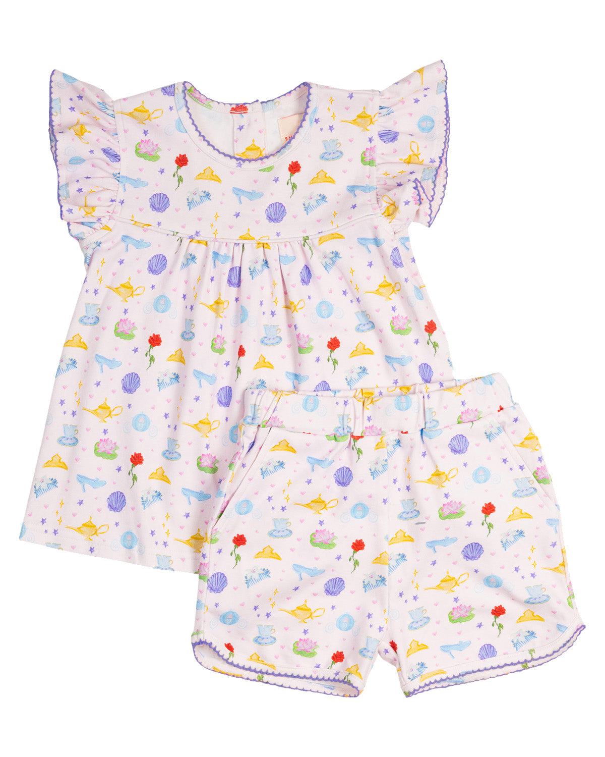 Princess Rhapsody Knit Shorts Set