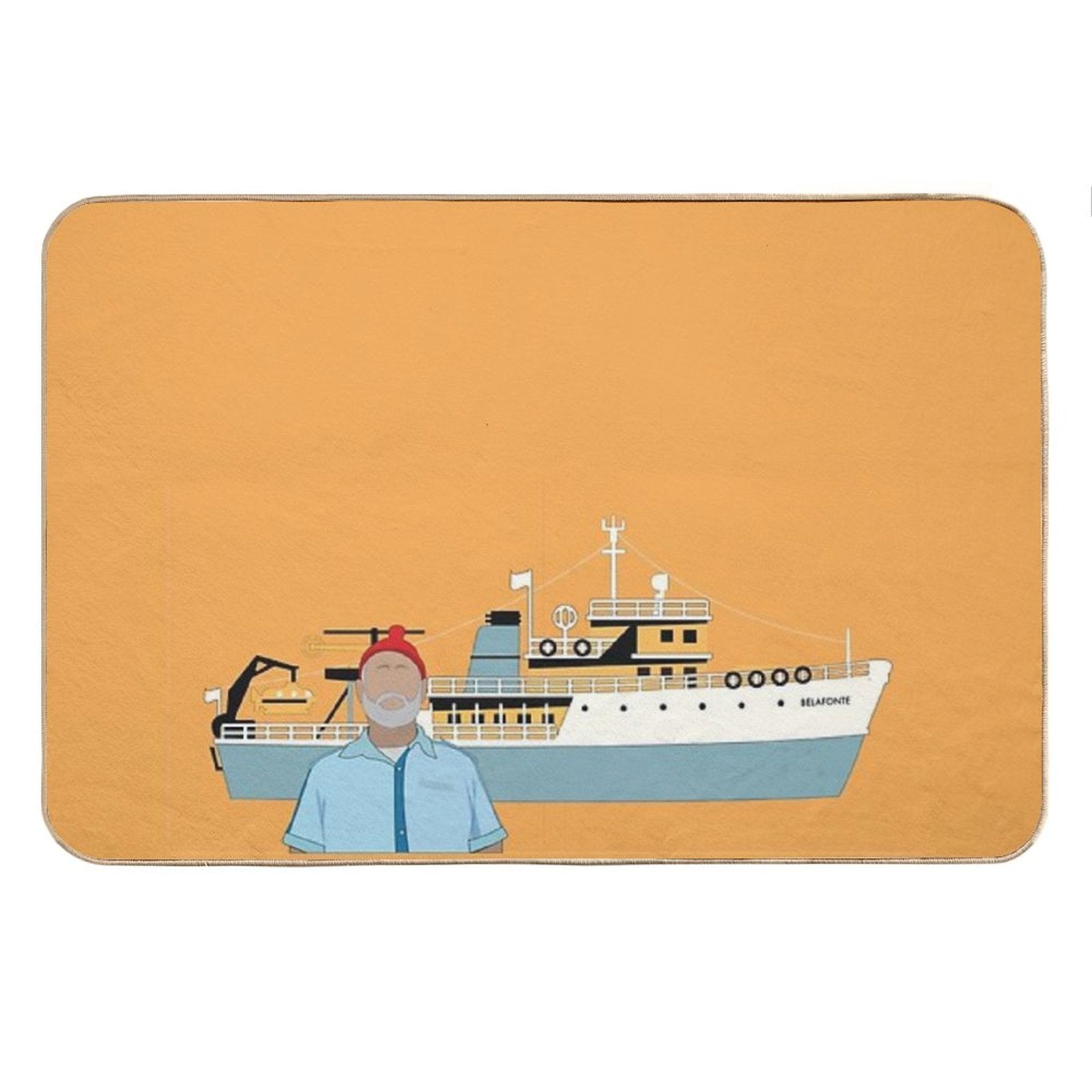 STEVE ZISSOU AND THE BELAFONTE Bath Mat