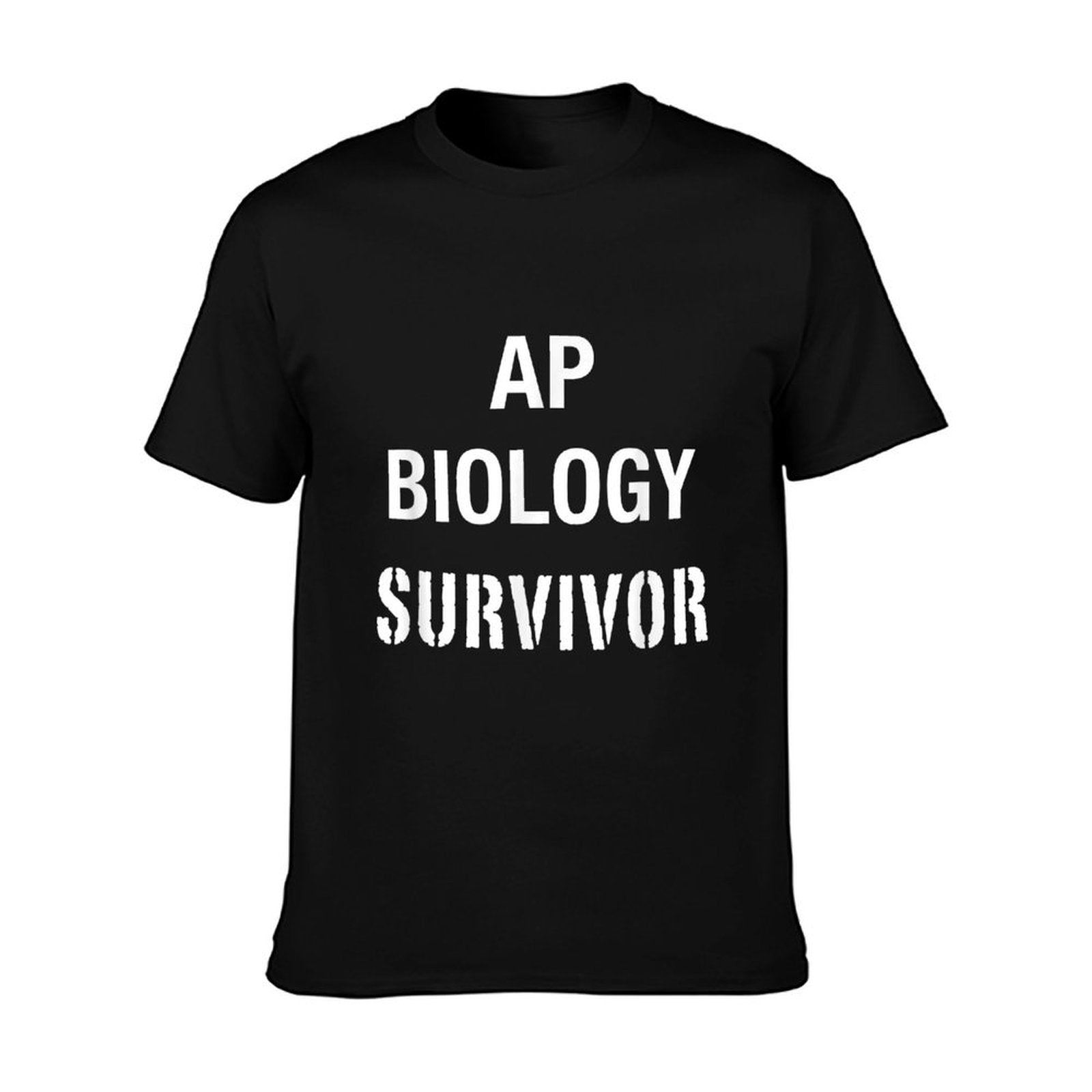 AP Biology T Shirt Funny High School AP Class Survivor T-Shirt