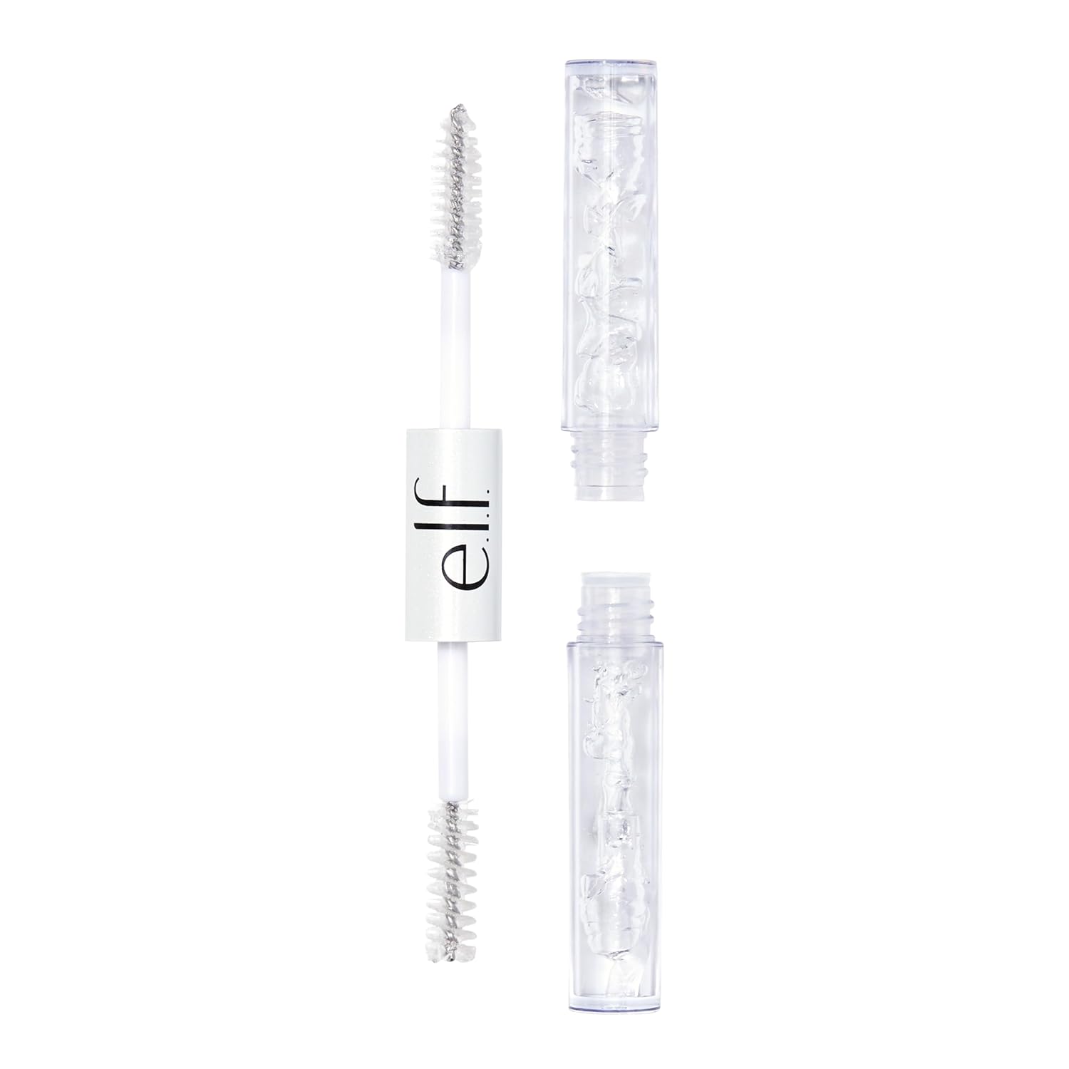 e.l.f. Clear Brow &amp;amp; Lash Mascara, Dual-Sided Brushable Clear Gel For Groomed Brows &amp;amp; Eyelashes, Long-Wear Conditioning Formula, Vegan &amp;amp; Cruelty-Free