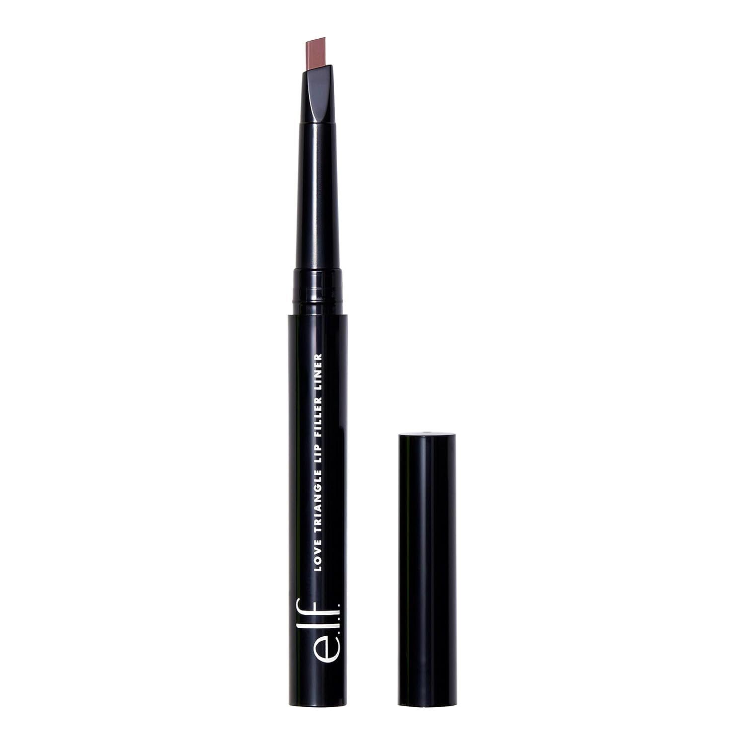 e.l.f. Love Triangle Lip Filler Liner, 2-in-1 Lipliner Pencil For Sculpting &amp;amp; Filling, Long-Lasting Intense Color, Vegan &amp;amp; Cruelty-Free, Mauve