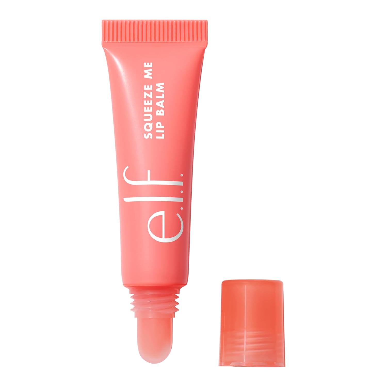 e.l.f. Squeeze Me Lip Balm, Moisturizing Lip Balm For A Sheer Tint Of Color, Infused With Hyaluronic Acid, Vegan &amp;amp; Cruelty-free, Strawberry