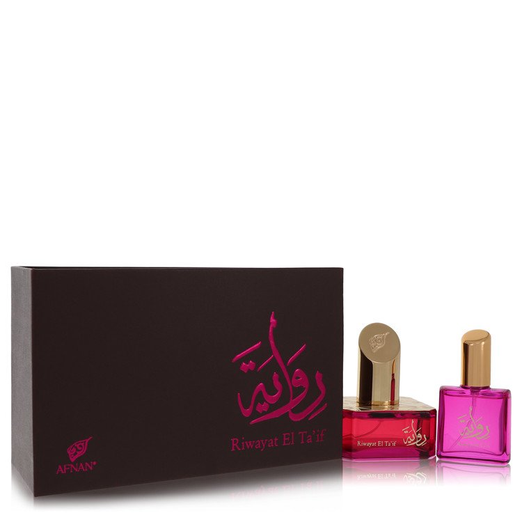 Riwayat El Ta&amp;#39;if by Afnan Eau De Parfum Spray + Free .67 oz Travel EDP Spray 1.7 oz for Women