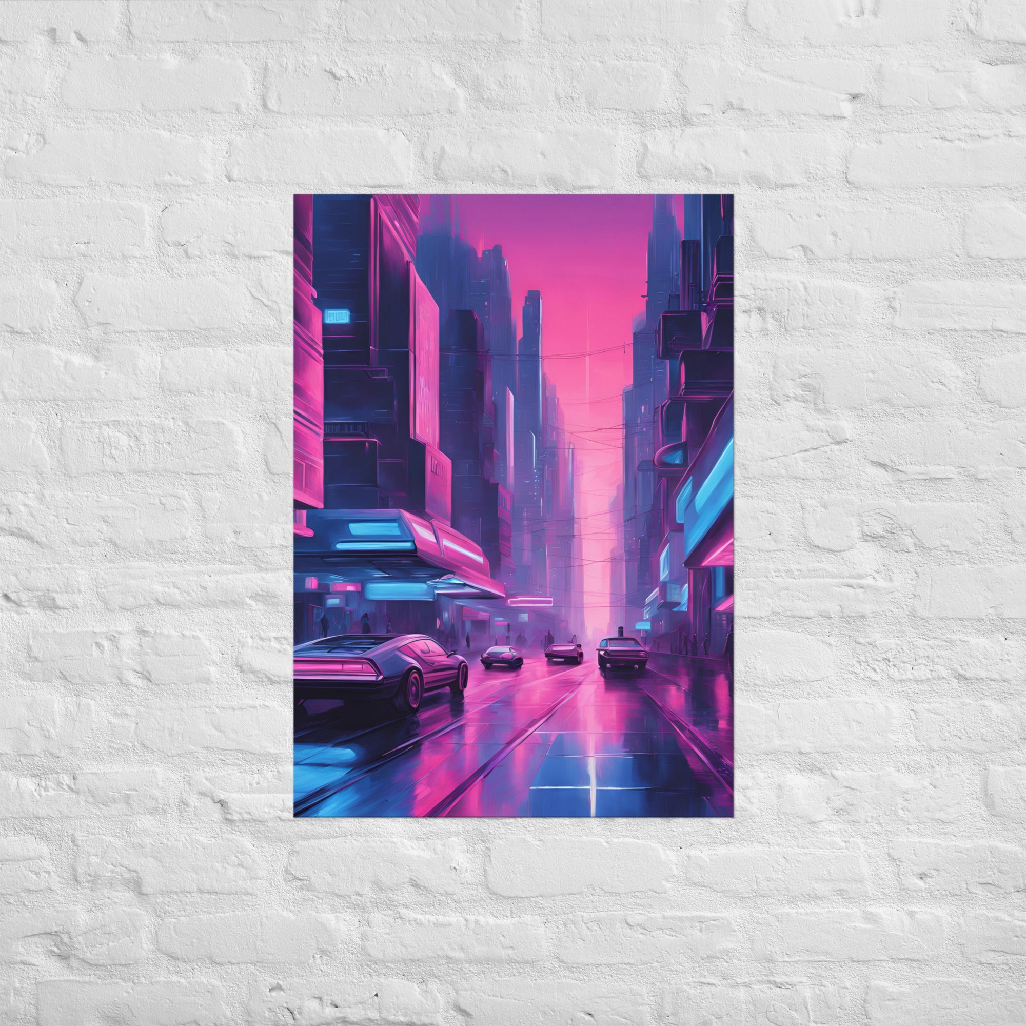 Hacker Snacks Food Truck 13 Matte Paper Poster