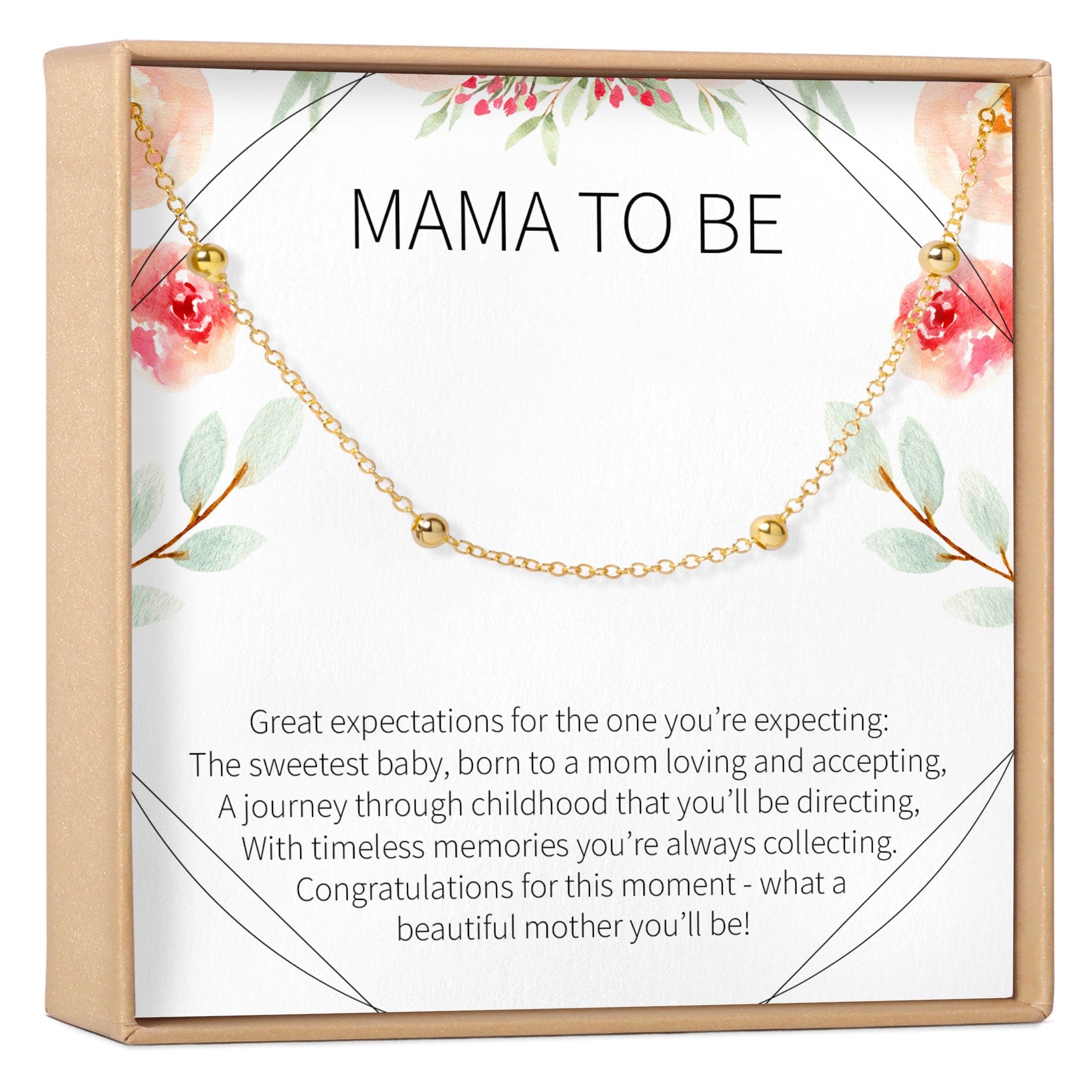 Expecting Mom Gift Bracelet