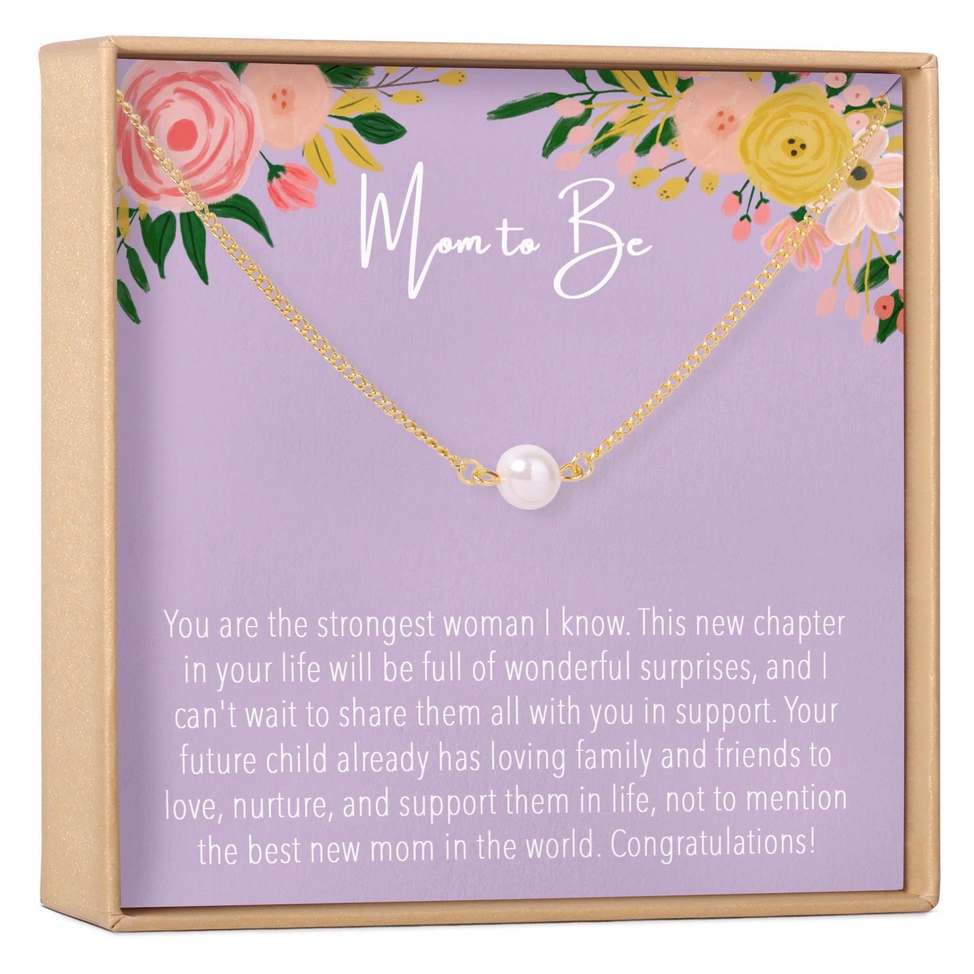 EXPECTING MOM NECKLACE MULTIPLE STYLES