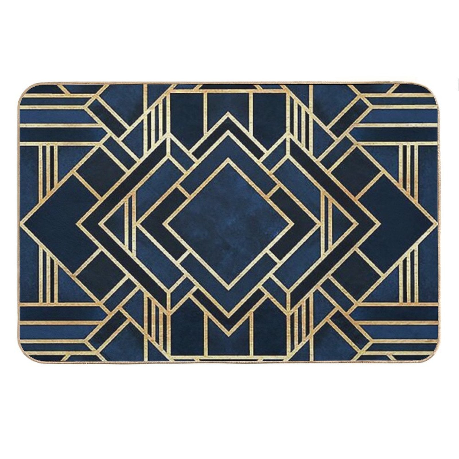 Art Deco Bath Mat