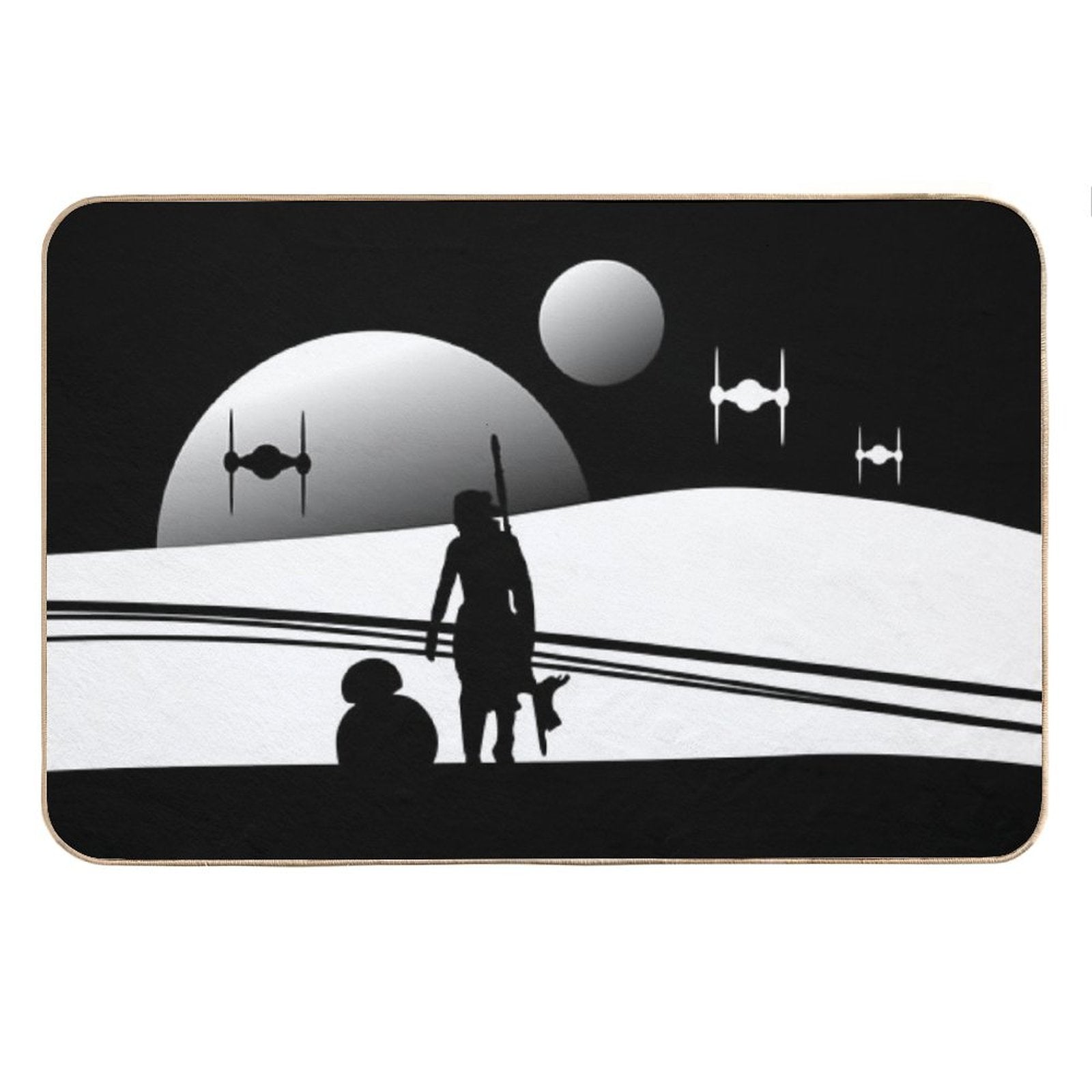 Tatooine Bath Mat