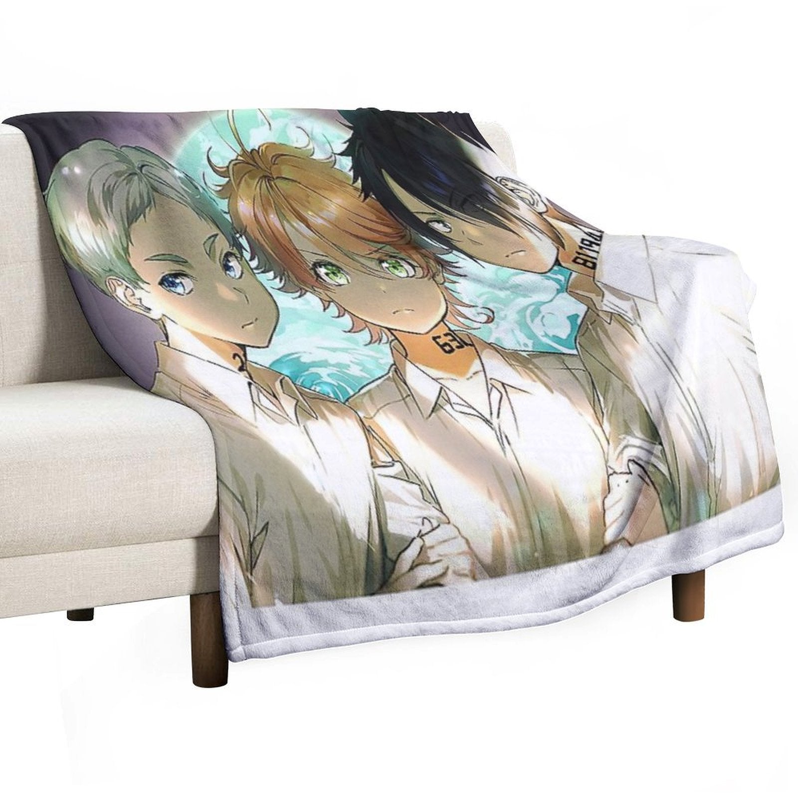 Prodiges - The Promised Neverland Throw Blanket