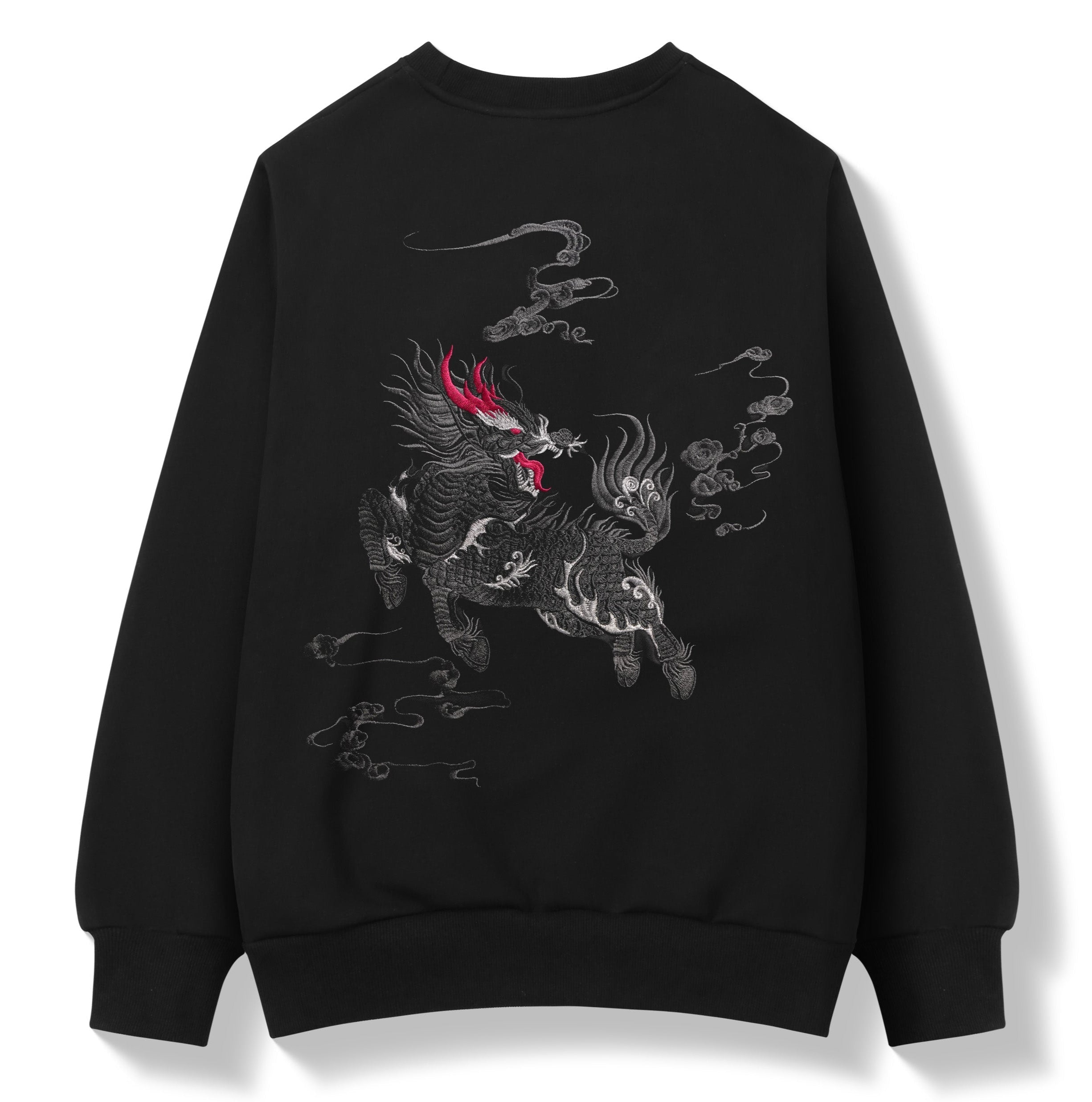 SW9102 Embroidered Kirin Sweater