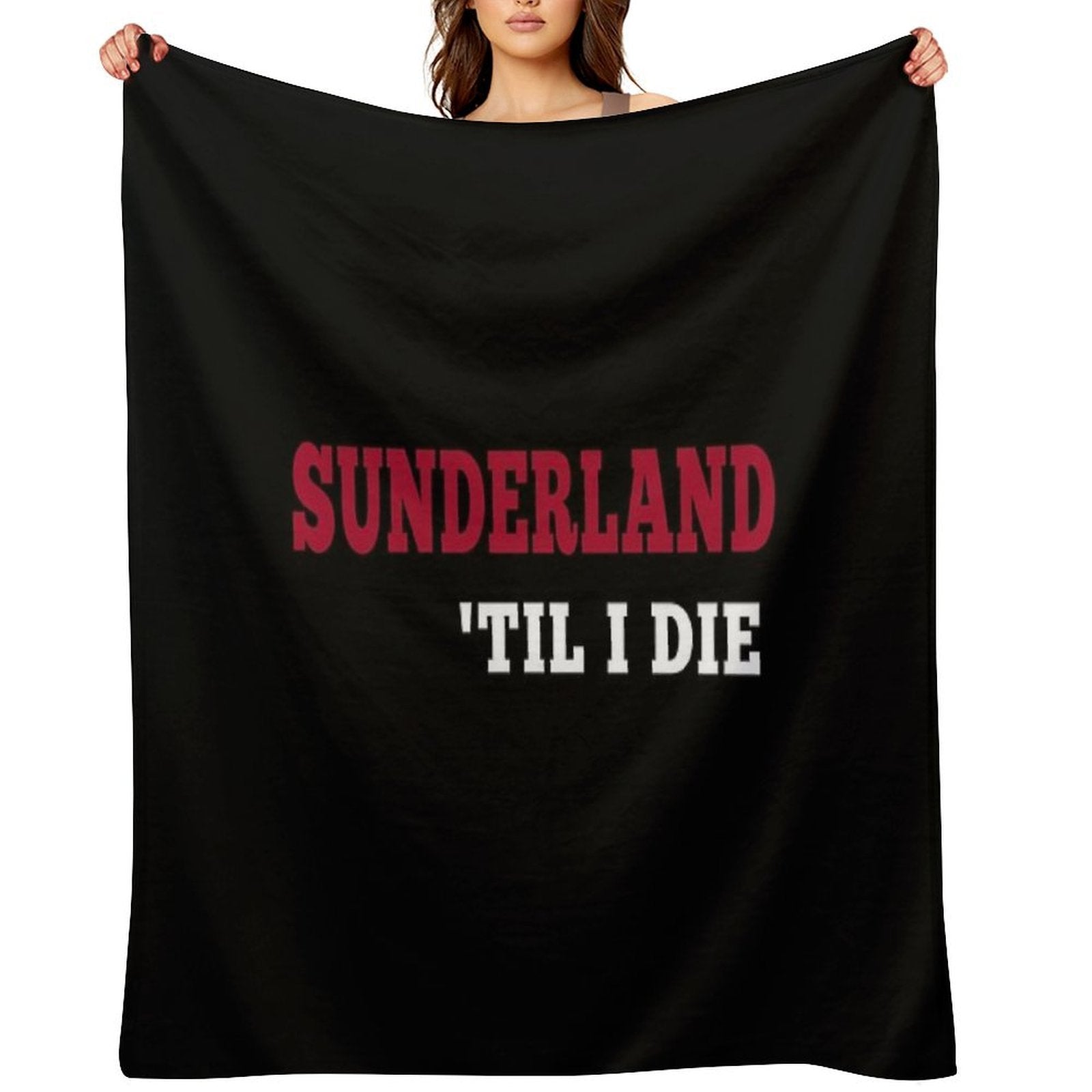 Sunderland Till I Die  SAFC Fan Classic Throw Blanket