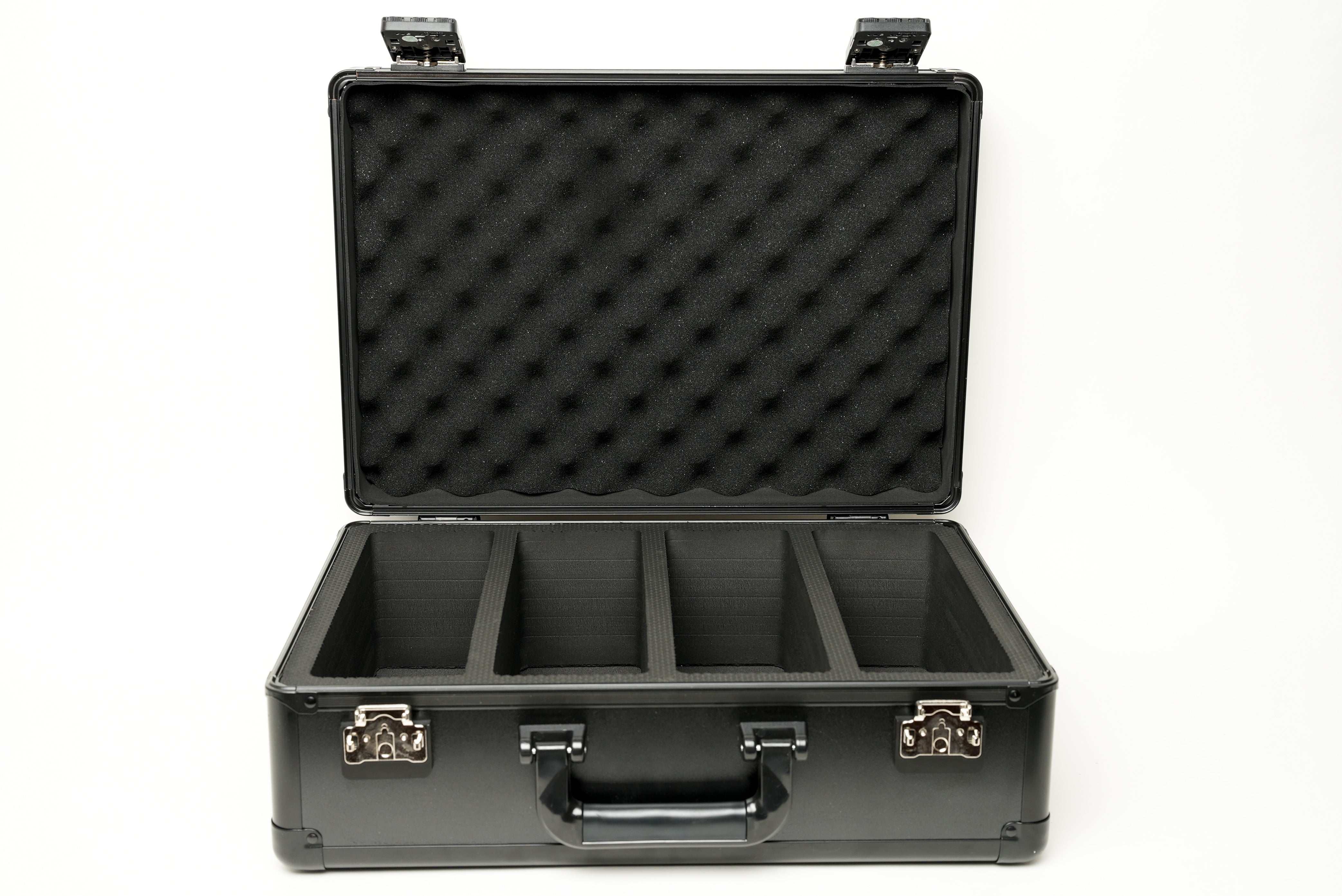 Four Row Graded Card Slab Case with Combination Lock