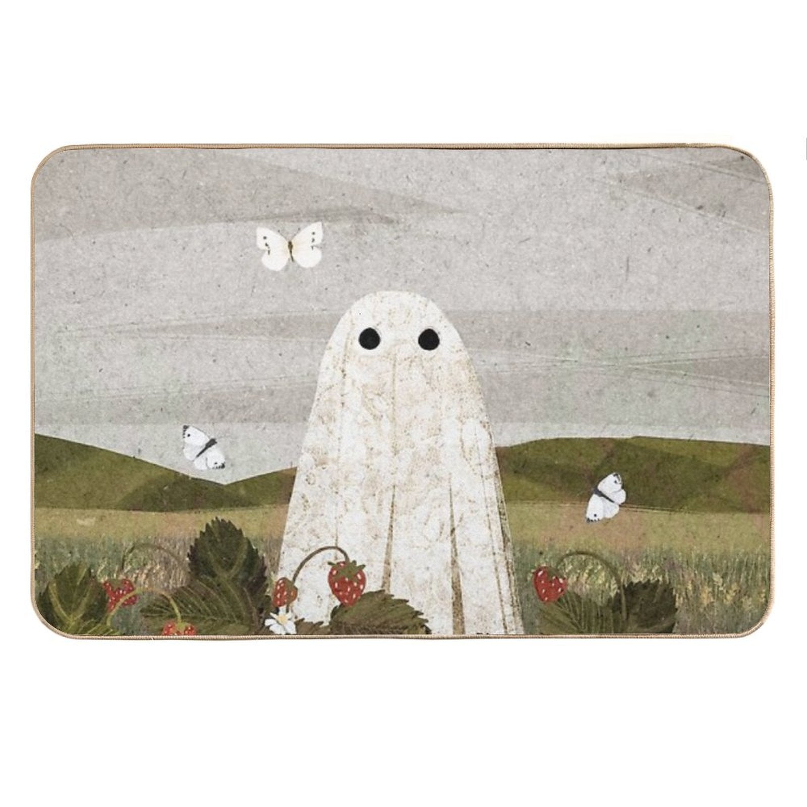 Strawberry Fields Bath Mat