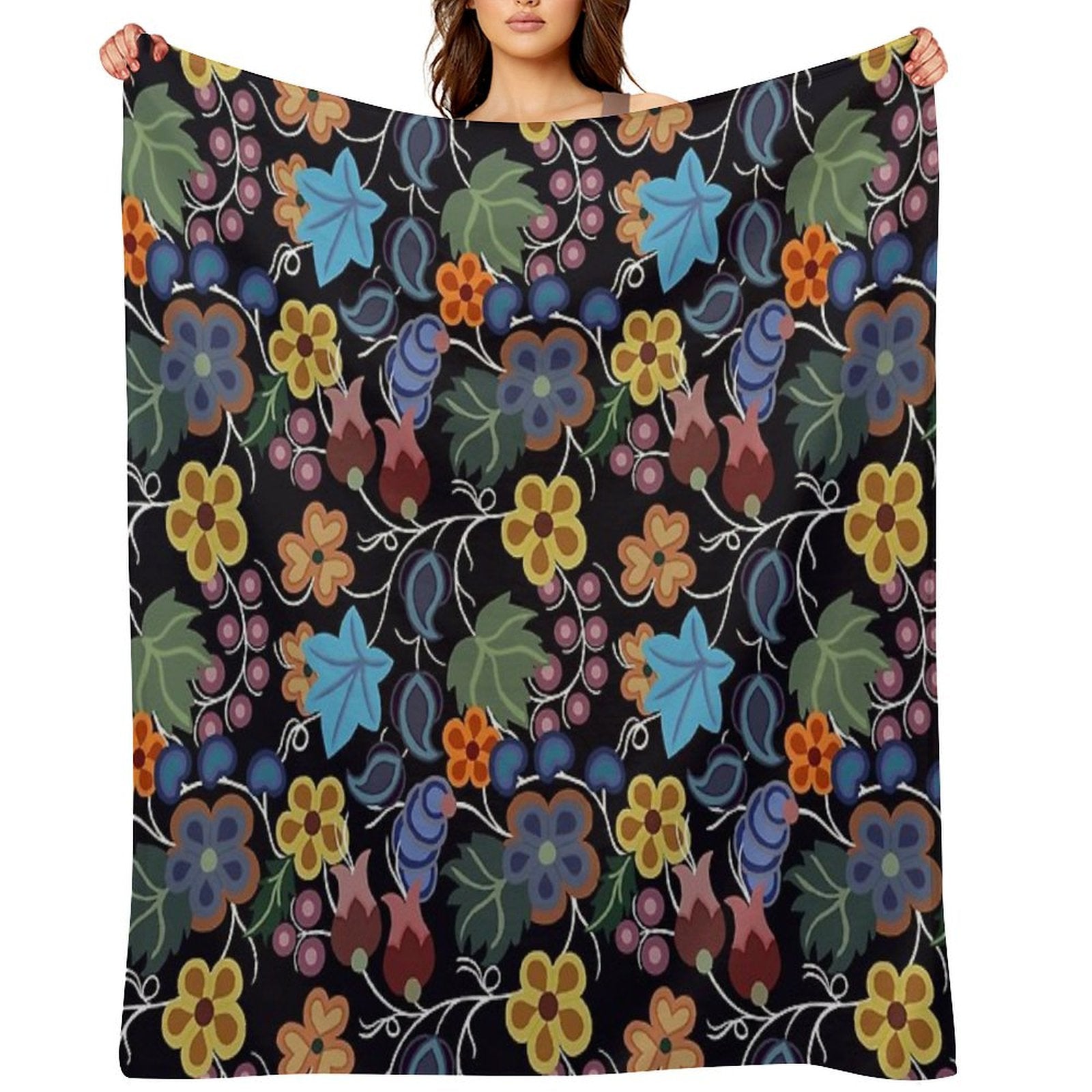 Zaagi’idiwin Throw Blanket