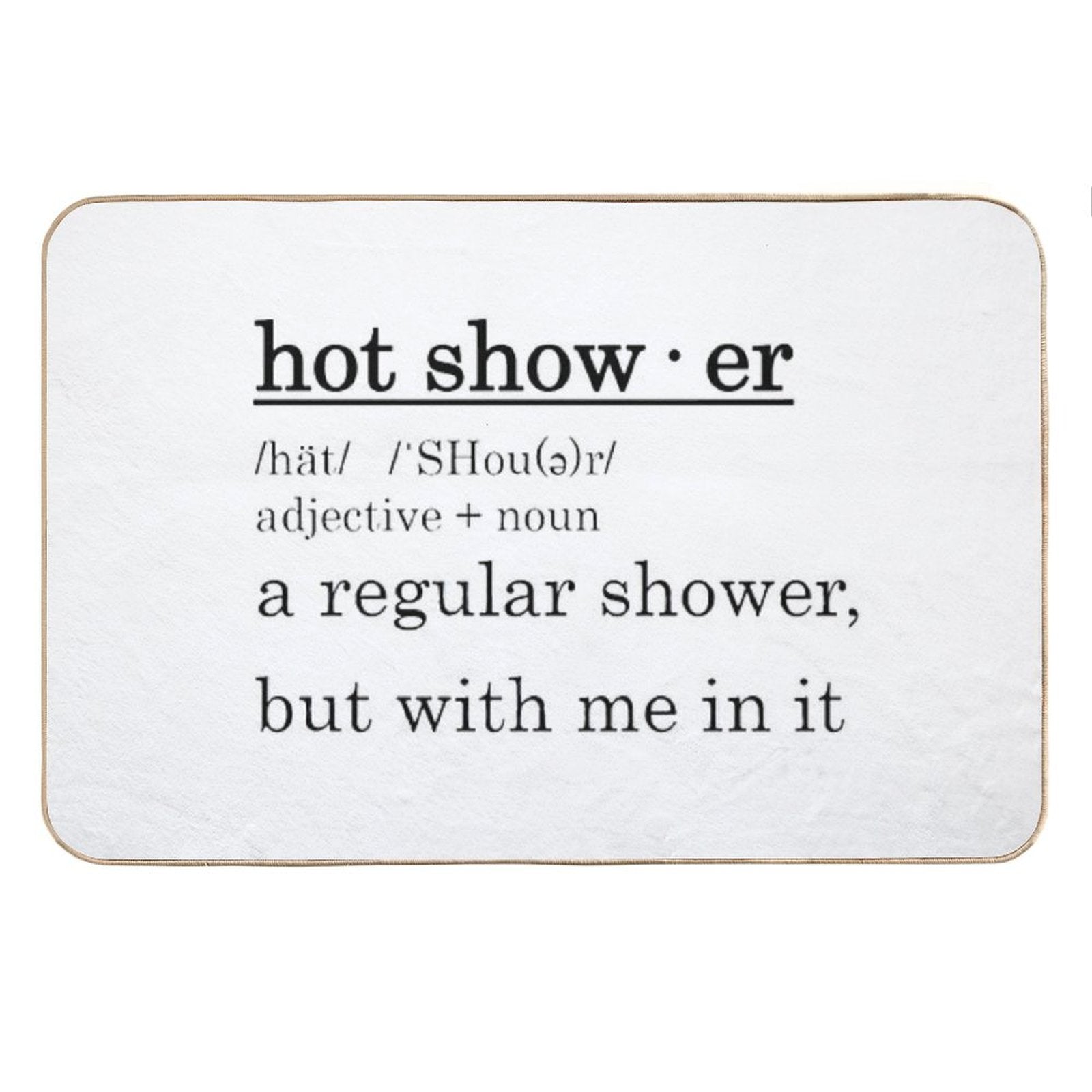 Hot Shower Curtain Bath Mat