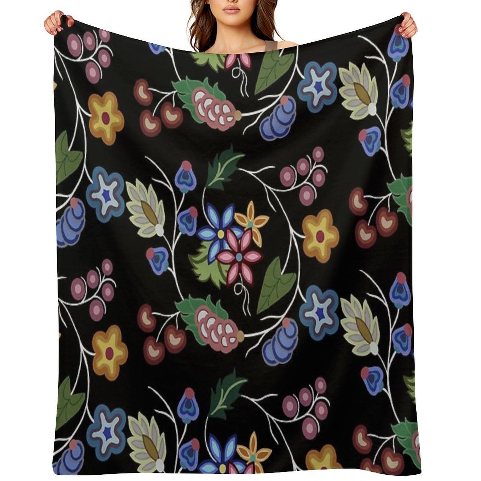 Anishnawbe Throw Blanket