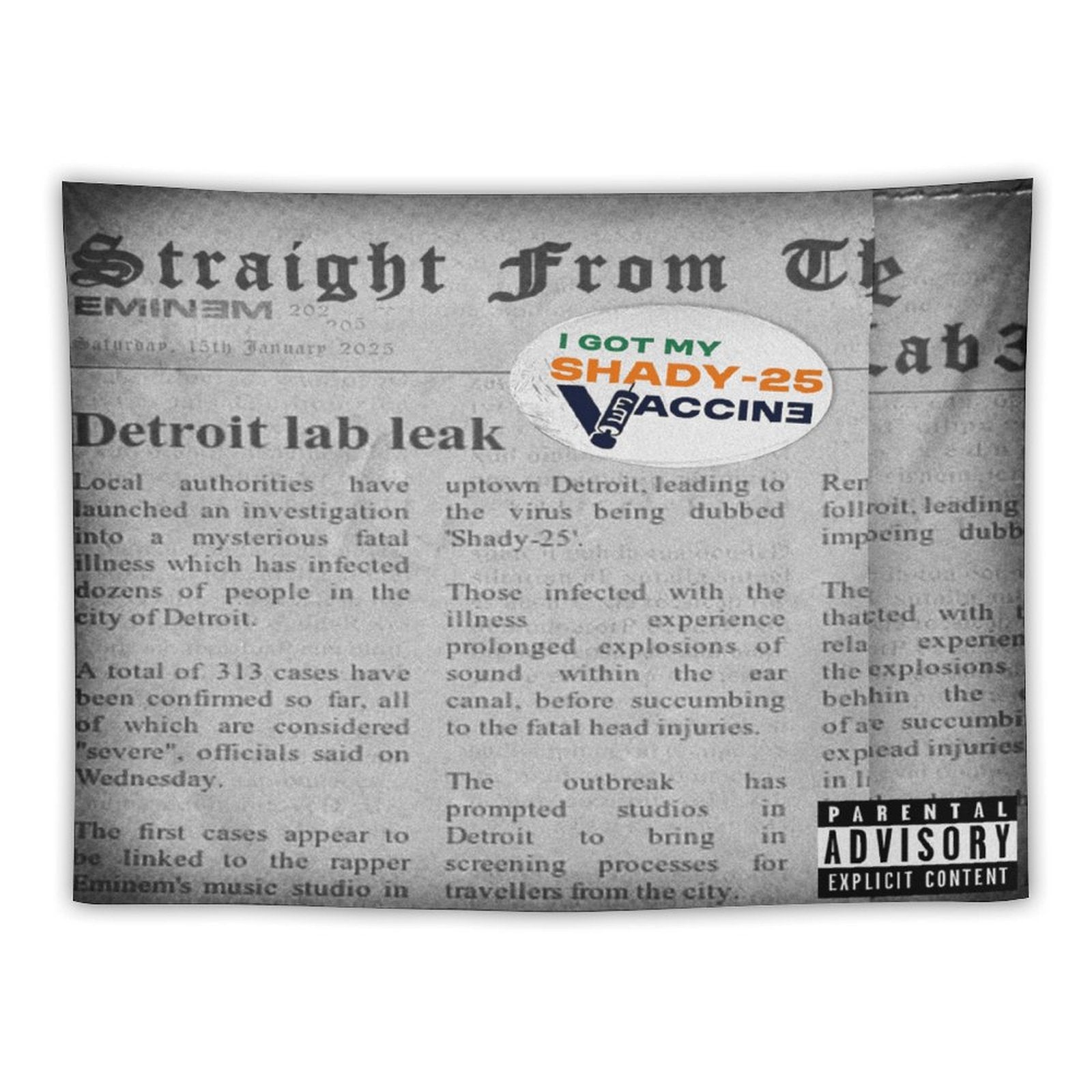 Straight From The Lab 3 Tapestry