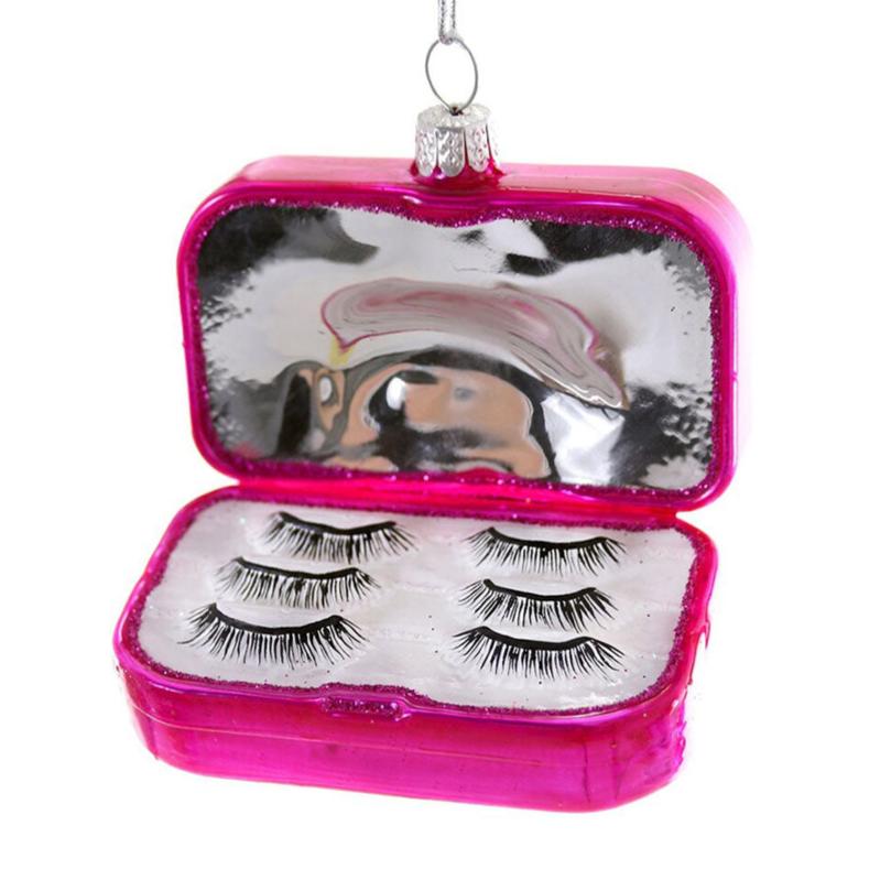 Fake Eyelashes Blown Glass Ornament by Cody Foster &amp;amp; Co