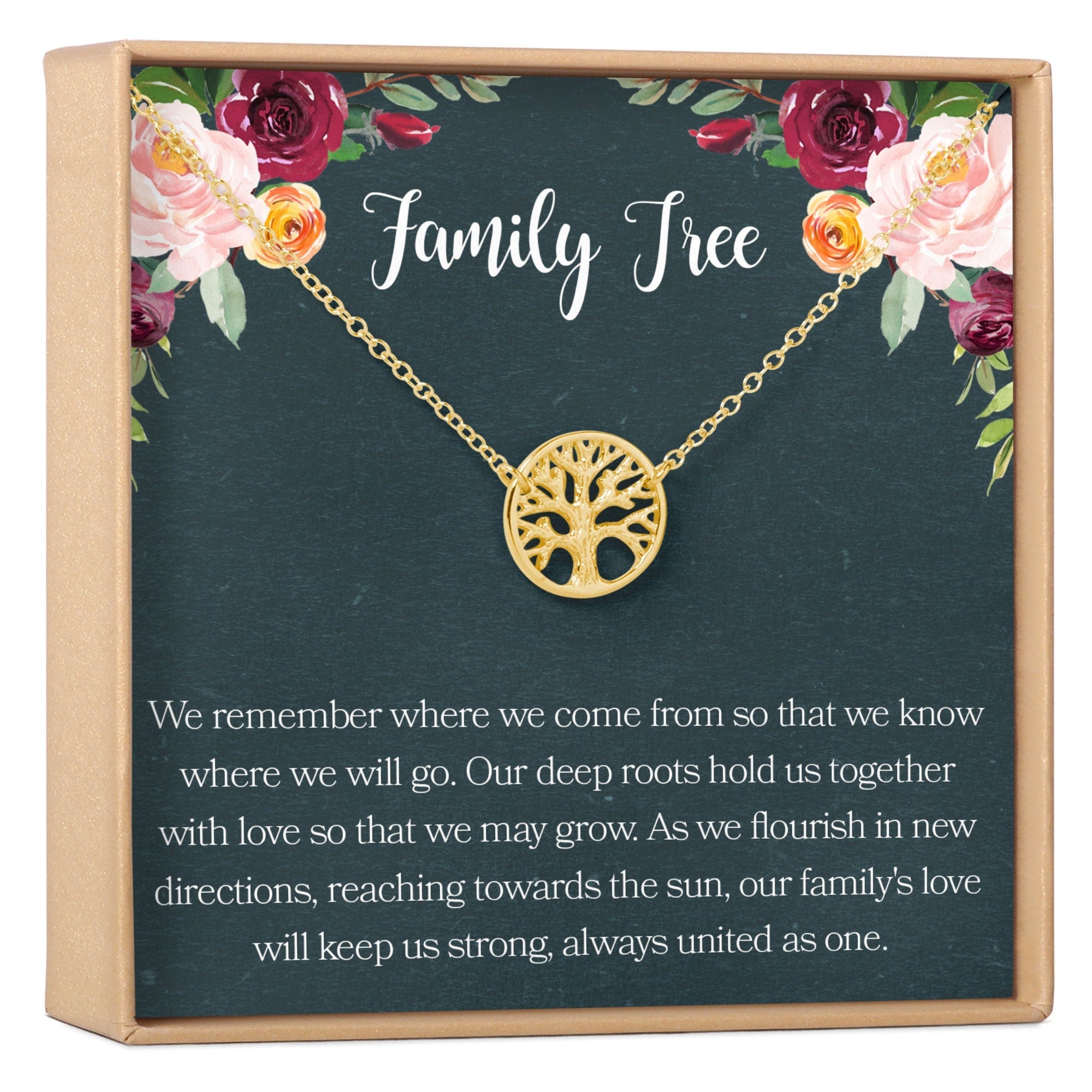FAMILY TREE NECKLACE GIFT