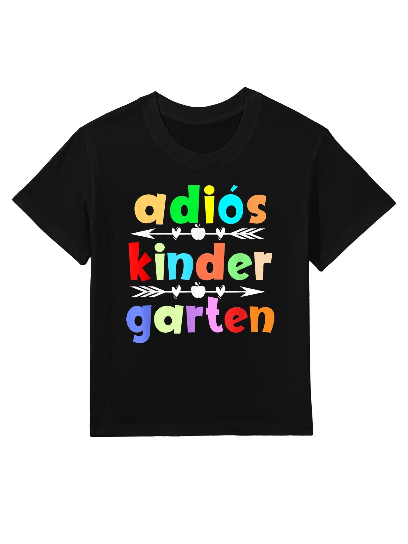Adiós Kindergarten Graduación De Kinder Spanish Graduation Kids T-Shirt