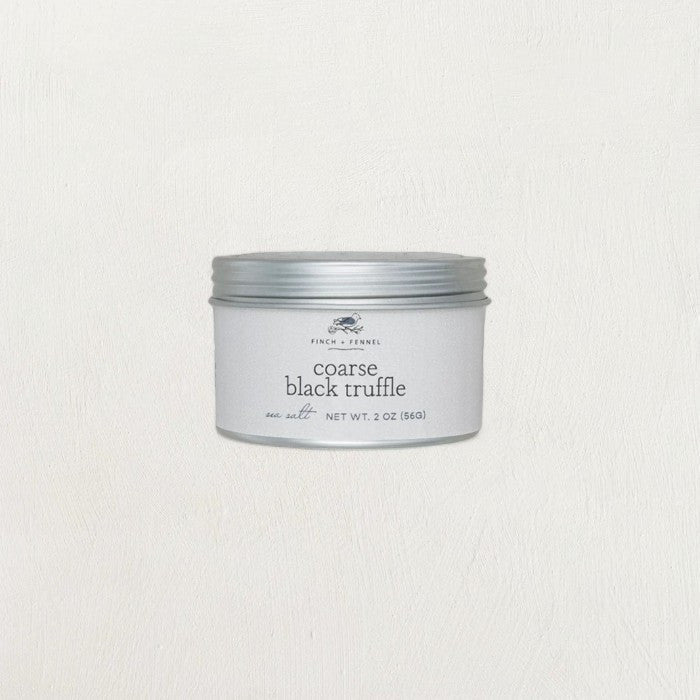 Coarse Black Truffle Sea Salt
