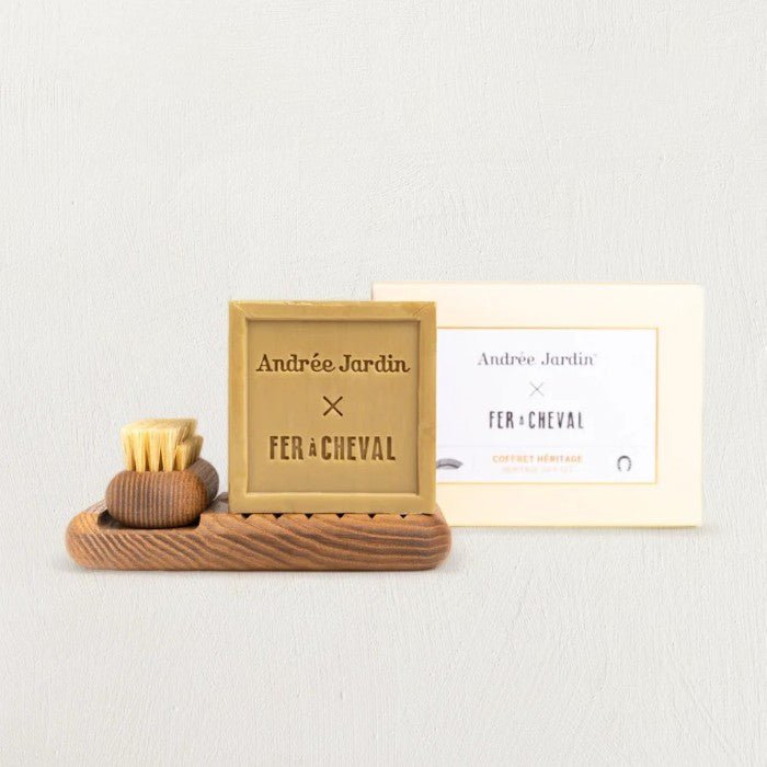 Croffret Bath Soap &amp;amp; Brush Heritage Gift Set