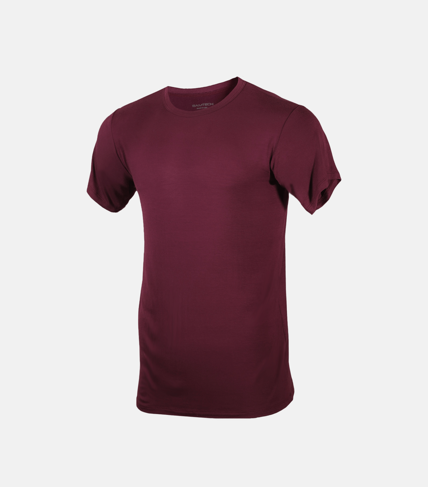 Bamboo Aerotech T-Shirt - Dark Plum