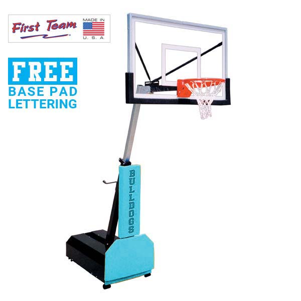 Fury™ Select 60&amp;quot; Acrylic Portable Basketball Hoop by First Team