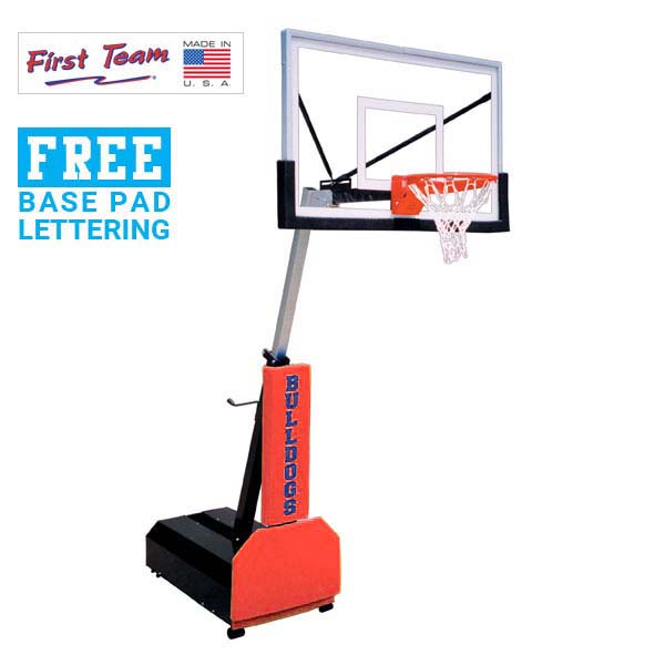 Fury™ III 54&amp;quot; Acrylic Portable Basketball Hoop by First Team