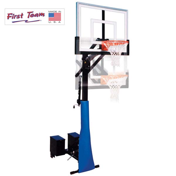 RollaJam™ II 48&amp;quot; Acrylic Portable Basketball Hoop by First Team