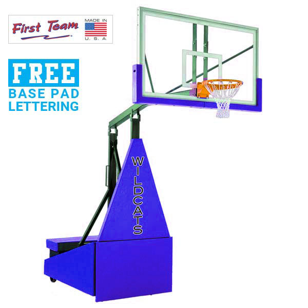 Storm™ Supreme 72&amp;quot; Acrylic Portable Basketball Hoop by First Team