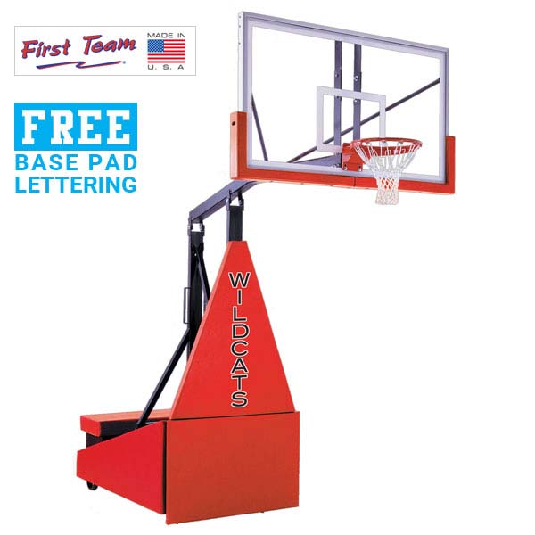 Storm™ Select 60&amp;quot; Acrylic Portable Basketball Hoop by First Team