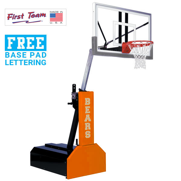 Thunder™ Supreme 72&amp;quot; Acrylic Portable Basketball Hoop by First Team