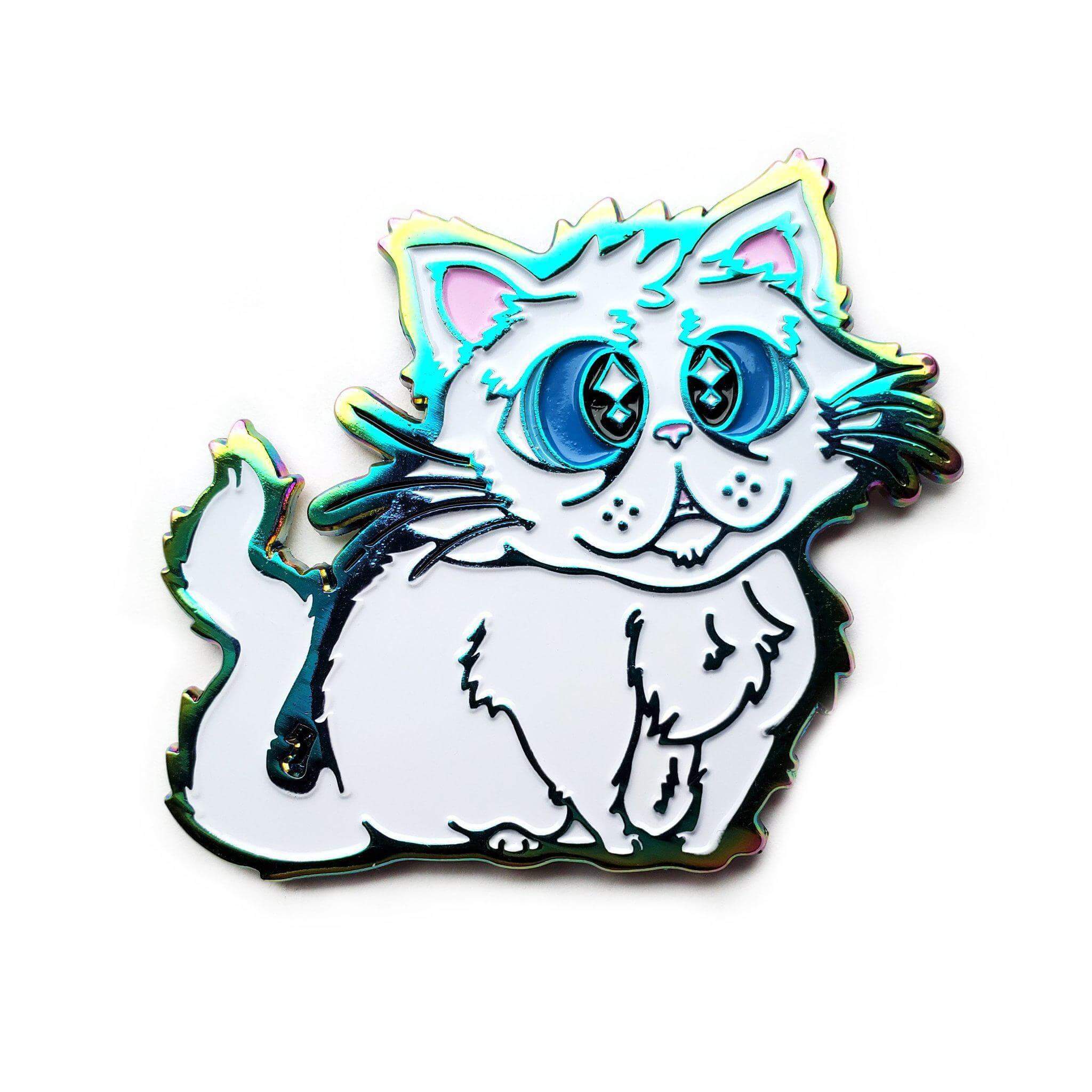 Floofy Kitty Pin
