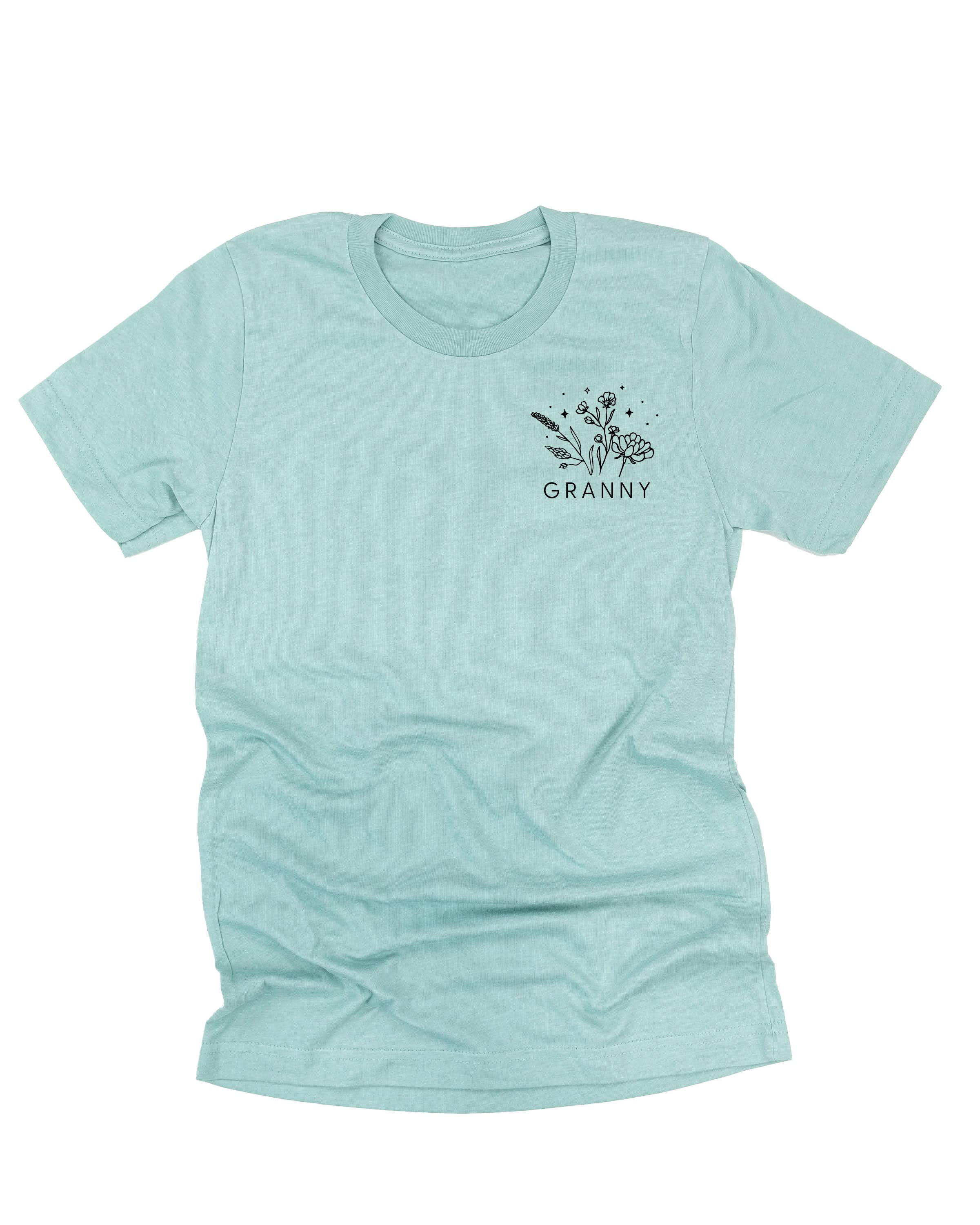 &quot;_____&quot; - Bouquet (pocket) - (Choose Your Name) - Unisex Tee