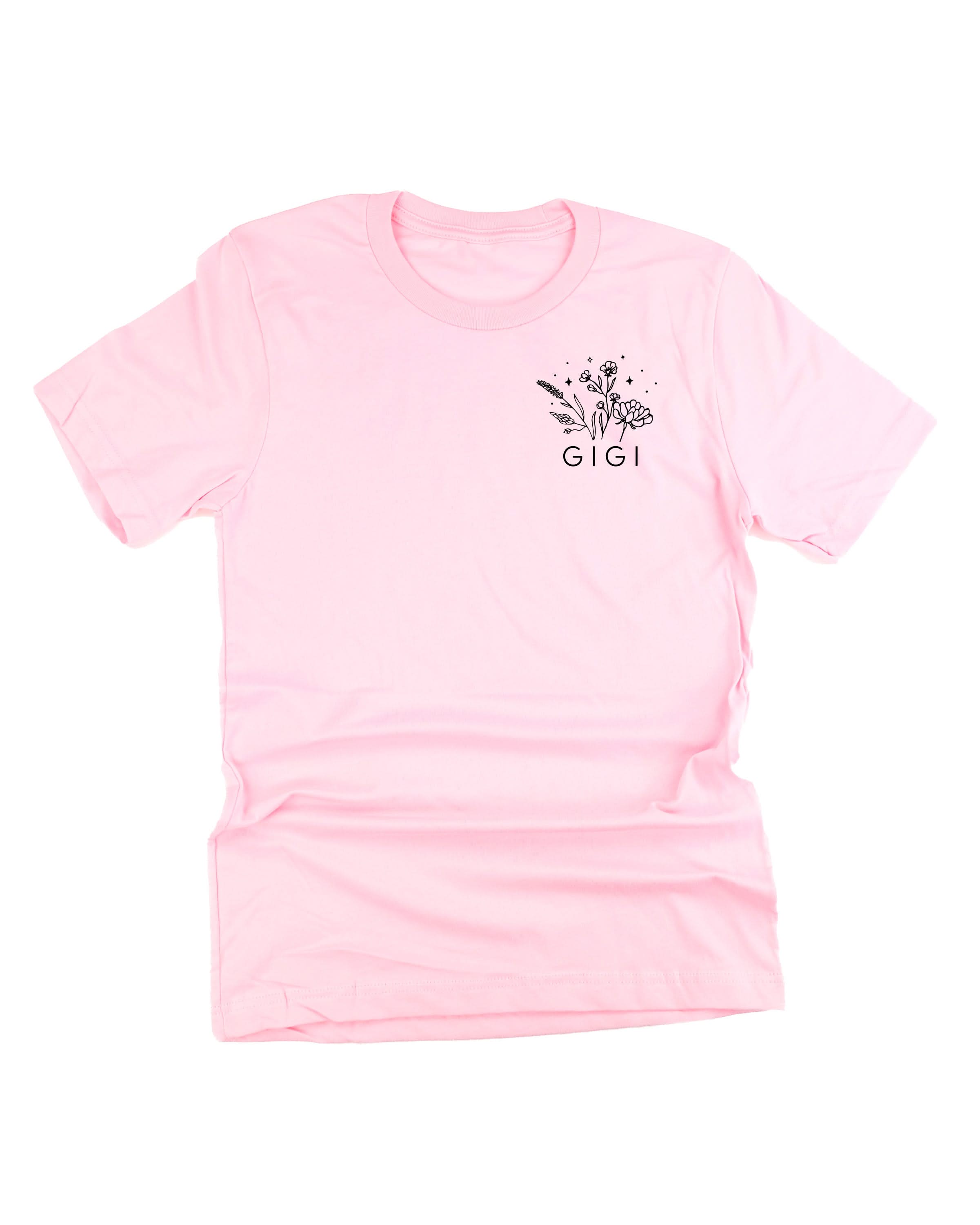 &quot;_____&quot; - Bouquet (pocket) - (Choose Your Name) - Unisex Tee