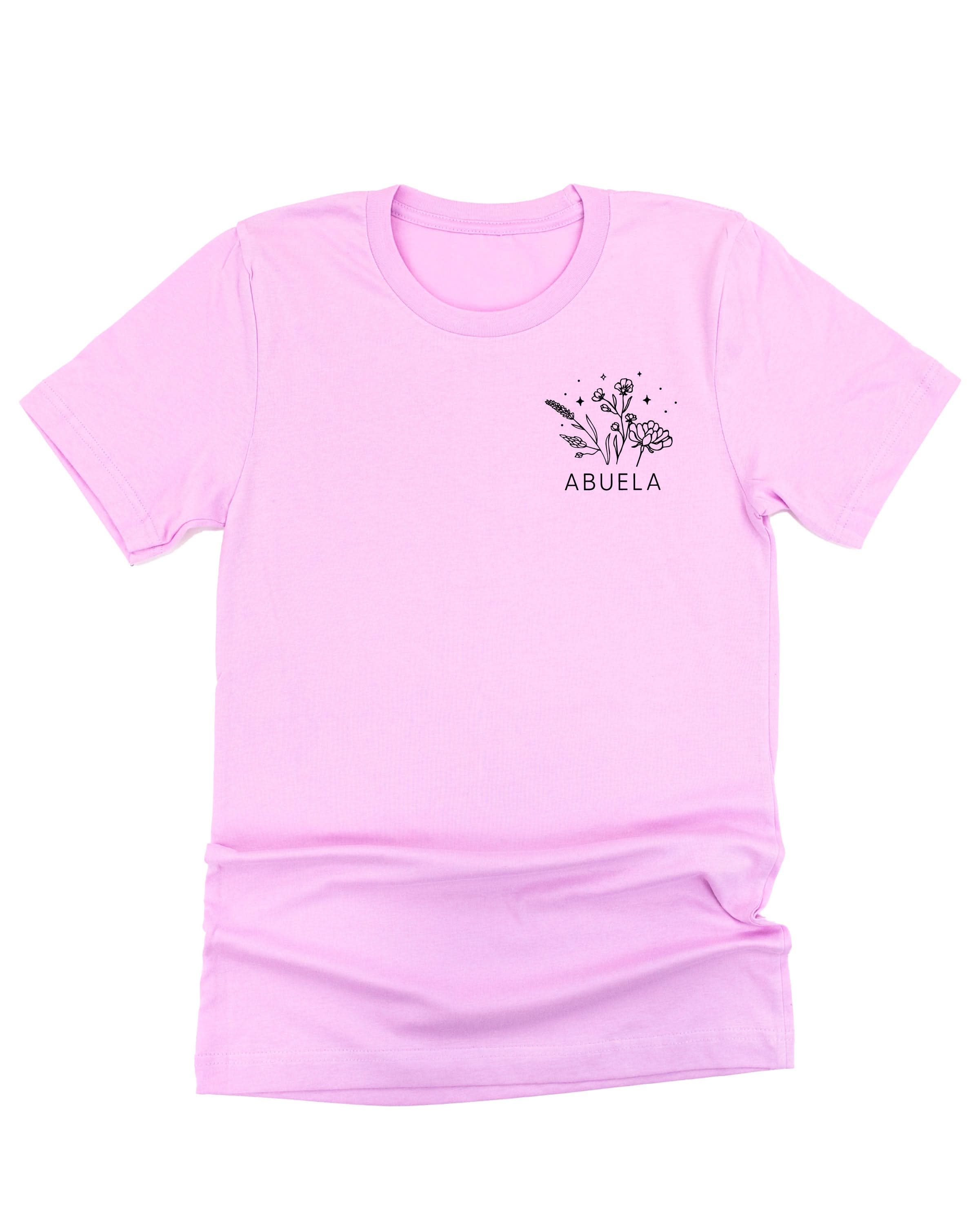 &quot;_____&quot; - Bouquet (pocket) - (Choose Your Name) - Unisex Tee