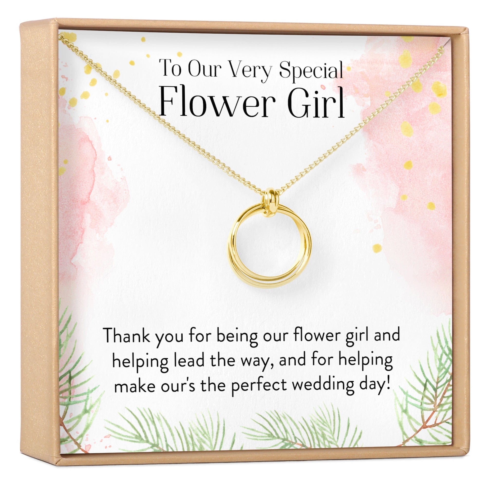 FLOWER GIRL NECKLACE